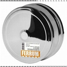 Заглушка для ревизии Ferrum f1301 (430/0,5 мм) d 100 внутренняя