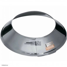 Юбка стального дымохода Ferrum f6132 (430/0,5 мм / эмаль /600° черная) d 210