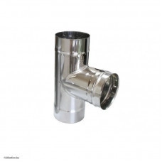 Тройник-К 90° отвод по конденсату (папа) для ревизии Ferrum f4702 (430/0,5мм) d 110