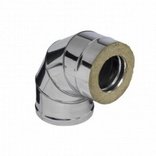 Колено 90° утепленное Ferrum f4226 (430/0,5мм + оц.) d 180х280