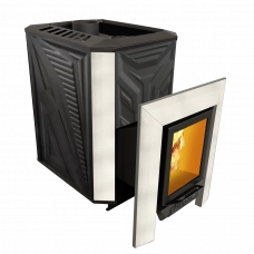 Печь для бани Пегас 26 со стеклом конвекция