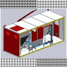 Блочно-модульная котельная FACI FSS 386 Ottima