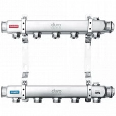 Коллектор Duro System для центр. отопл. 1" R-5-секционный, нерж. ст. E-D/S-RN-CO-5