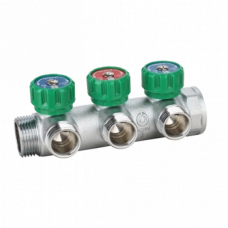 Коллектор Gappo G1002.03 (регулируемый, евроконус, ВР-НР, 1x3/4x3 вых)