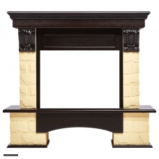 Портал Firelight Forte 25S (камень бежевый, венге)
