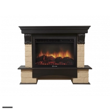 Портал Firelight Forte 30S (камень бежевый, венге)