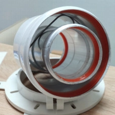 Вертикальный адаптер 60/100 BALTUR, BAXI, BOSCH, BUDERUS Camino TR.6028