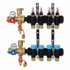 Коллектор Giacomini R553FP 1"x3/4"E/2 контуров