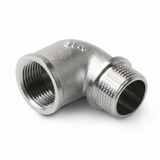 Угольник латунный ВР/НР резьбовой 1/2 PRO AQUA 02-M15-F15x PA
