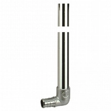 Отвод Giacoqest с медной хром. трубкой 1/2"xø15 L= 300 GIACOMINI GZ128X003