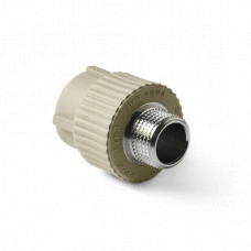П/П Муфта комб. НР 20х3/4 серая PRO AQUA PA23010PG
