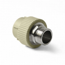 П/П Муфта комб. под ключ НР 32х1 серая PRO AQUA PA23518PG
