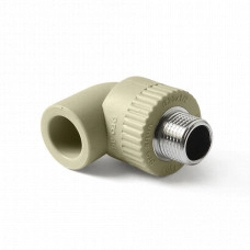 П/П Отвод комб. НР 20х3/4 серый PRO AQUA PA27010PG