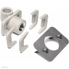 П/П Отвод настен. под гипсокартон 20х1/2" Wavin SNKS020SXX