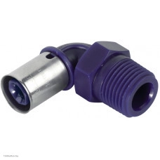Пресс отвод с НР 20х1/2" TIGRIS K1 Wavin 275010110