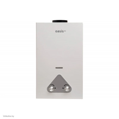 Газовая колонка Oasis Eco W-20 (белая) купить в Минске в магазине 100Котлов