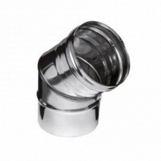 Колено угол 135° Ferrum f2327 (304/0,8 мм) Ф150