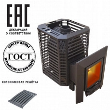 Печь для бани Пегас 16 Next ДТ4 стекло сетка премиум