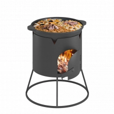 Печь под казан малая Везувий  6-8л