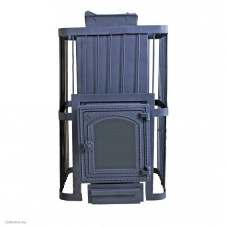 Печь для бани ComfortProm Чугун Закрытая каменка со стеклом 10013015 (89кг)