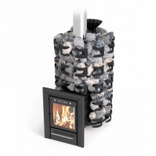 Печь для бани Термофор Семирамида Inox Люмина антрацит