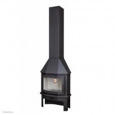 Камин ЭкоКамин Мюнхен Пристенно угловой черный НОВЫЙ