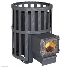 Печь для бани Березка Викинг 15 ДТ-3 сетчатый кожух