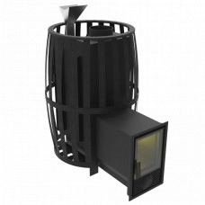 Печь для бани Березка Витязь 18 (сетчатый кожух)