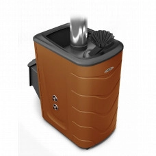 Печь для бани Термофор Гейзер 2014 Inox ДА ЗК ТО терракота