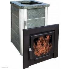 Печь для бани Варвара Сказка (облицовка талькохлорит)