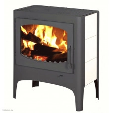 Печь-камин ЭкоКамин Бавария Эко с плитой две конфорки