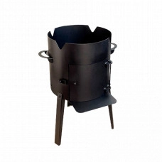 Печь под казан Пегас казанчик 350 с дверцей