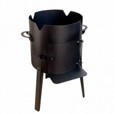Печь под казан Пегас казанчик 380 с дверцей