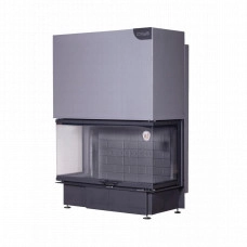 Топка каминная ЭкоКамин Дельта 1200В принтинг черный шамот