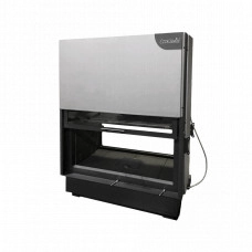 Топка каминная ЭкоКамин Вега 1000 туннельная черный шамот