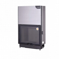 Топка каминная ЭкоКамин Вега 1000MB принтинг черный шамот