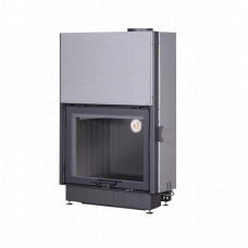 Топка каминная ЭкоКамин Вега 800 принтинг черный шамот