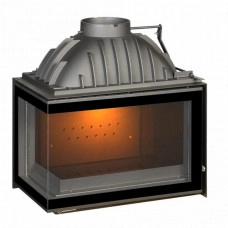 Топка каминная Invicta d'Angle 700 стекло слева 12 kW с шибером