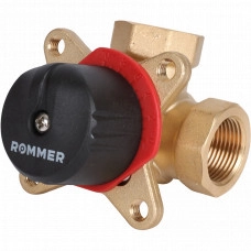 3-х ходовой смесительный клапан Rommer RVM-0003-006320 (3/4 KVs 6,3)
