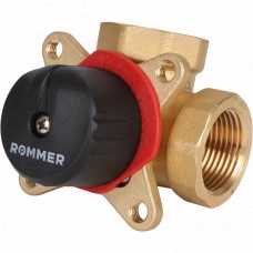 3-х ходовой смесительный клапан Rommer RVM-0003-010025 (1 KVs 10)