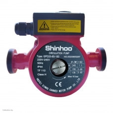 Насос циркуляционный Shinhoo GPD25-8S-180 (с гайками)