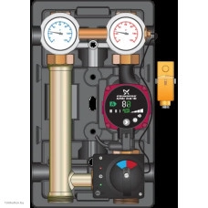 Насосная группа Meibes МК с электронным термостатом, с насосом Wilo RS 25-180/6, 1" (МЕ 45890.5 WI)