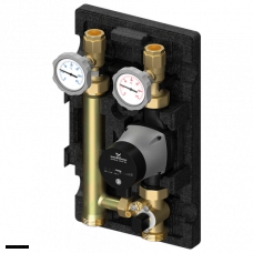 Насосная группа Meibes МKE (с термостатическим контроллером  E11M) с насосом Wilo RS 25-180/6, 1" (МЕ 66831.1 WI)