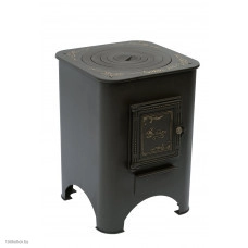 Печь под казан НМК Сибирь с чугунной плитой и дверцей