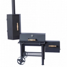 Смокер-гриль НМК Сибирь в сборе