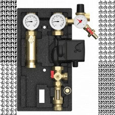 Солнечная станция Meibes S 3/4" (1-13л/мин) с воздушным сепаратором, с насосом Grundfos UPM3 Hybrid 15-70 (МЕ 45705.10)