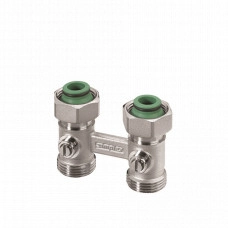 Узел нижнего подключения Simplex тип D2/50 прямой, 3/4" BPx3/4"HP (standart line) (F 10015)