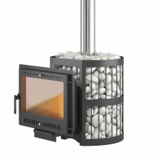 Печь для бани ЭТНА 18 (Панорама) "М" Стандарт