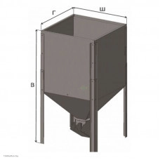 Бункер Lavoro 300 л. для пеллетного котла