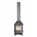 Камин ЭкоКамин МЮНХЕН ПРИСТЕННО УГЛОВОЙ КОМПАКТ графит